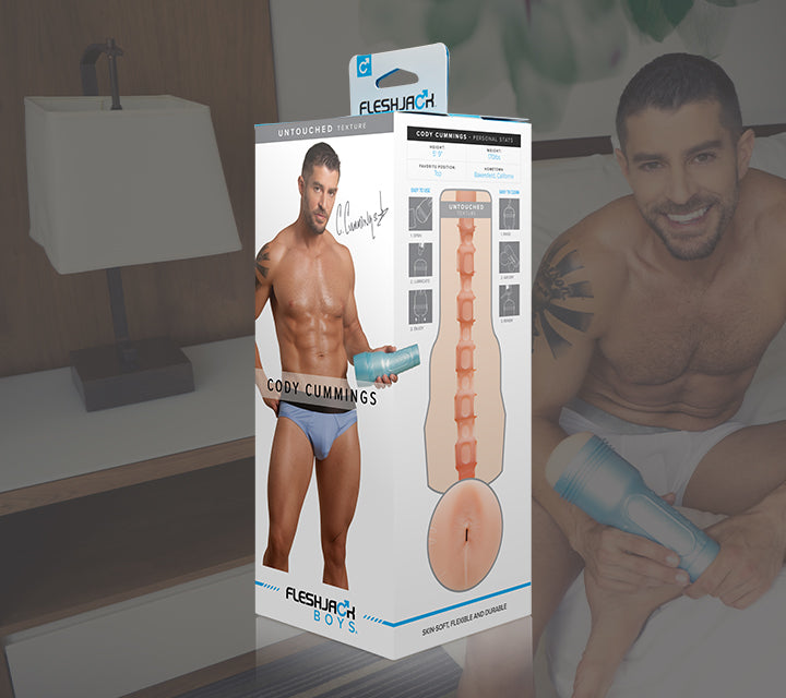 Order Your Cody Cummings Male Adult Sex Toys at Fleshjack.com